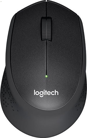 Мышь Logitech Wireless Mouse M330 SILENT PLUS, Black, (910-004909)