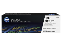 Картридж HP 131X для LJ Pro M251/MFP M276, двойная упаковка, черный (CF210XD)