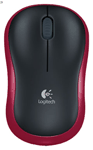 Мышь Logitech Wireless Mouse M185, Red, (910-002240)
