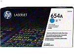Картридж HP 654A для CLJ M651, голубой (15 000 стр.) (CF331A)