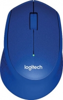 Мышь Logitech Wireless Mouse M330 SILENT PLUS, Blue, (910-004910)