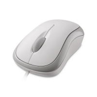 Мышь Microsoft Basic Mouse, USB, White (P58-00060)