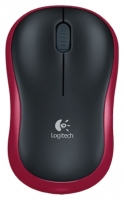 Мышь Logitech Wireless Mouse M185, Red, (910-002240)