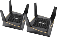 Wi-Fi роутер ASUS RT-AX92U(2-PK) / роутер, из 2 точек доступа / 90IG04P0-MO3020 (RT-AX92U(2-PK))