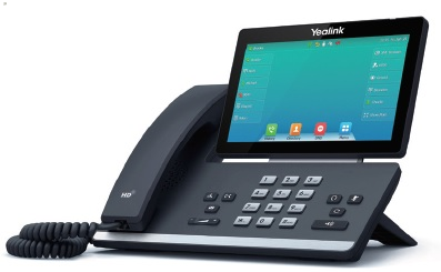 Телефон YEALINK SIP-T57W, Цветной сенсорный экран, WiFi, Bluetooth, GigE, без видео, без БП, шт (SIP-T57W)