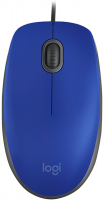 Мышь Logitech Mouse M110, USB, 1000dpi, Blue (910-005488)