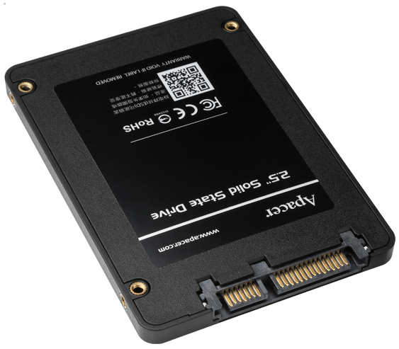 SSD диск Apacer PANTHER AS340X 480Gb SATA 2.5" 7mm, R550/W520 Mb/s Retail (AP480GAS340XC-1)