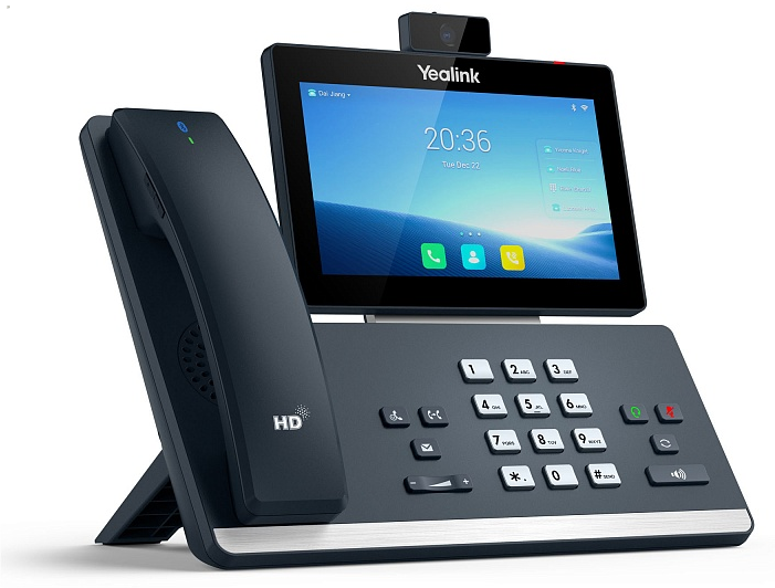 Телефон YEALINK SIP-T58W Pro with camera, видеотерминал, Android, WiFi, Bluetooth трубка, GigE, CAM50, без БП, шт (SIP-T58W Pro with camera)