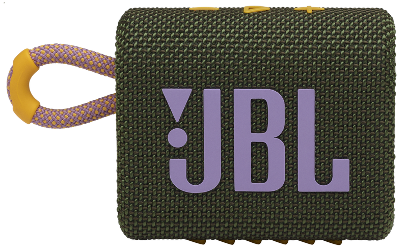 Портативная А/С JBL GO 3 : 4,2W RMS цвет зеленый (JBLGO3GRN)