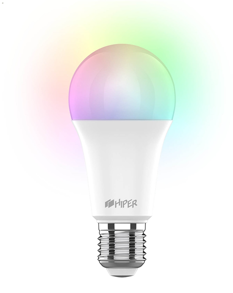Умная цветная LED лампочка HIPER IoT LED A3 RGB (IoT LED A3)