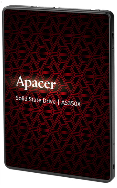 SSD диск Apacer PANTHER AS350X 256Gb SATA 2.5" 7mm, R560/W540 Mb/s Retail (AP256GAS350XR-1)