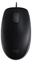 Мышь Logitech Mouse B110, Silent, Black (910-005508)