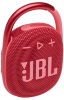 JBL CLIP 4 портативная А/С: 5W RMS, BT 5.1 цвет Красный (JBLCLIP4RED)