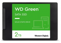 SSD-диск Western Digital SSD Green 2Tb SATA-III 2,5”/7мм 3D NAND (WDS200T2G0A)
