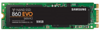 SSD-диск M.2 2280 (SATA) 500Gb Samsung 860 EVO (R550/W520MB/s) (MZ-N6E500BW)