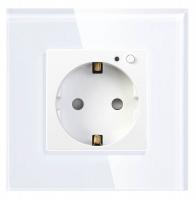 Умная встраиваемая розетка HIPER Smart wall socket / 1 модуль (HDY-OW01)
