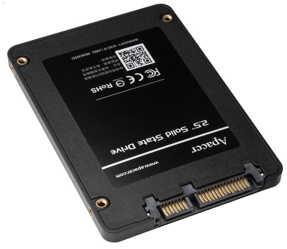 SSD диск Apacer PANTHER AS340X 120Gb SATA 2.5" 7mm, R550/W520 Mb/s Retail (AP120GAS340XC-1)